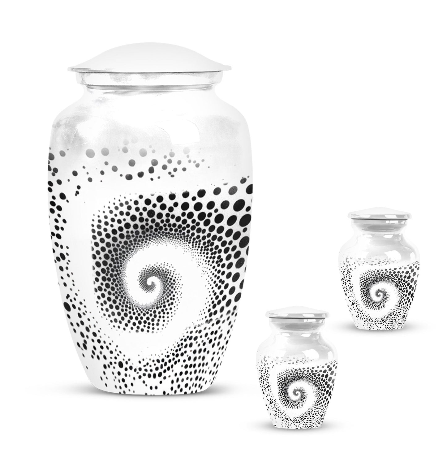 spiral urn for cremation ashes