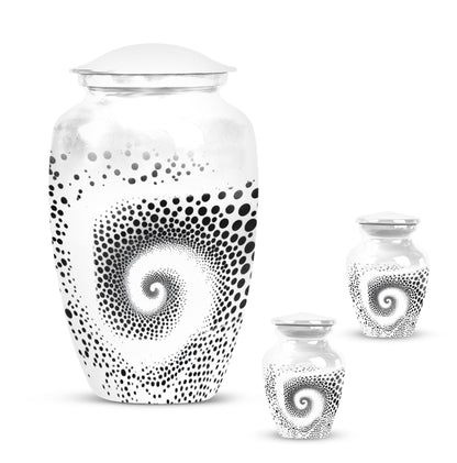 spiral urn for cremation ashes
