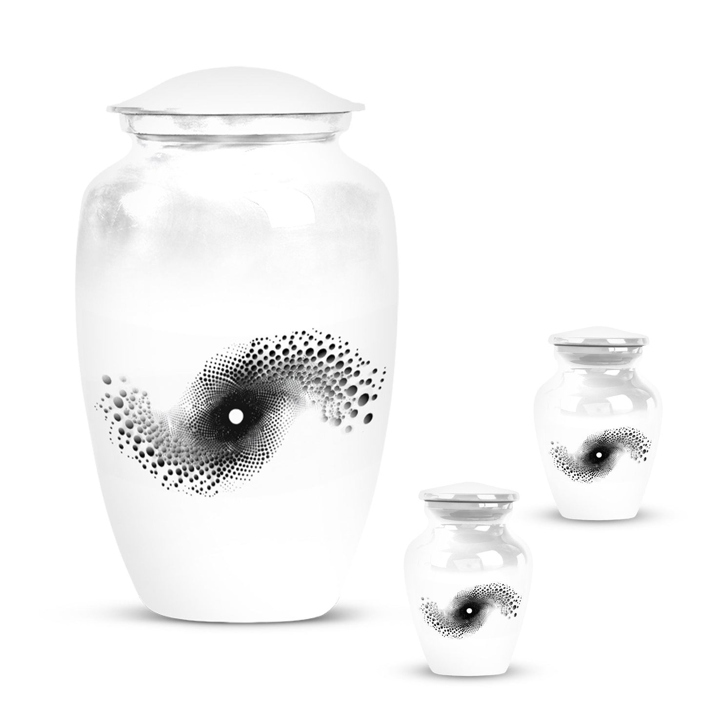 10-inch spiral urn