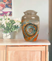 Classic 10-inch spiral urn for human 