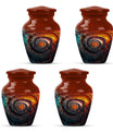 10-inch classic spiral urn, perfect for men's cremation.