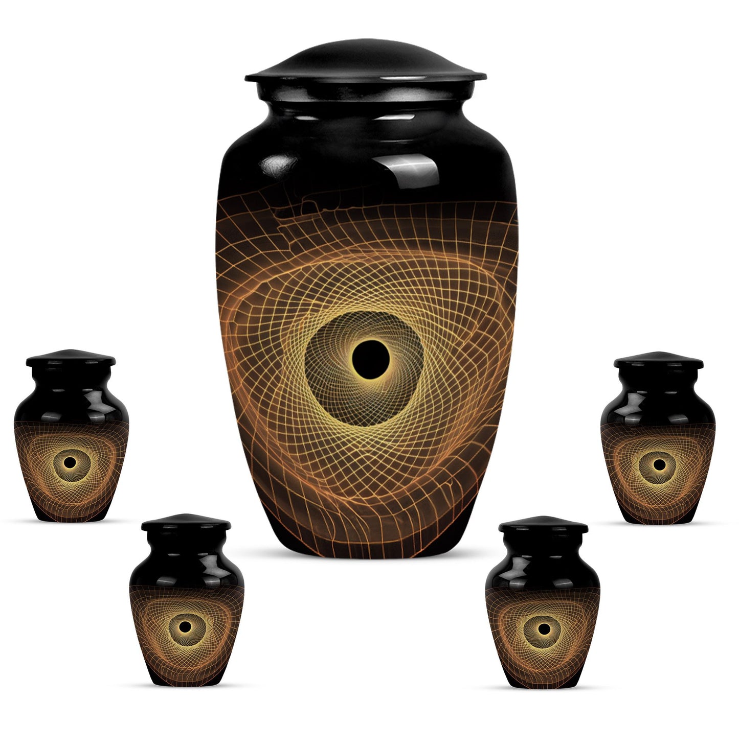 spiral urn for burial
