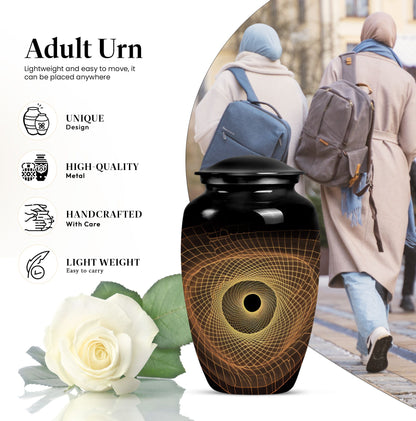 spiral urn for burial