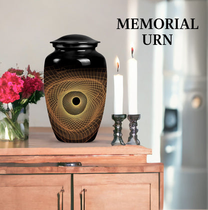 spiral urn for burial