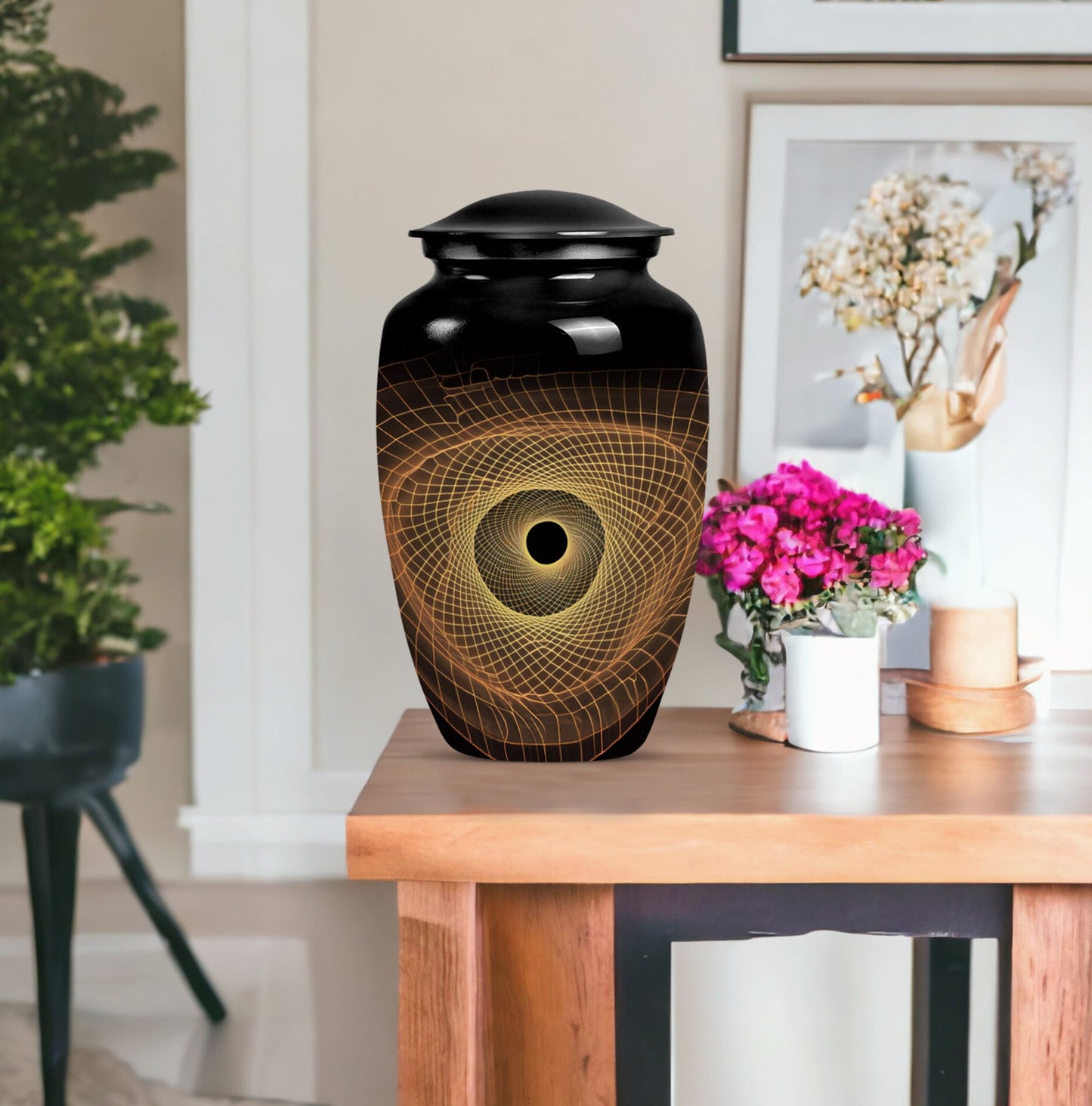 spiral urn for burial
