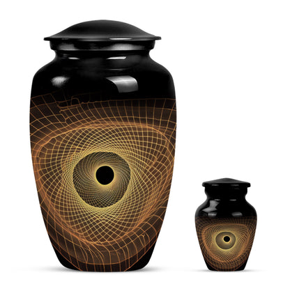 spiral urn for burial