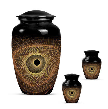 spiral urn for burial