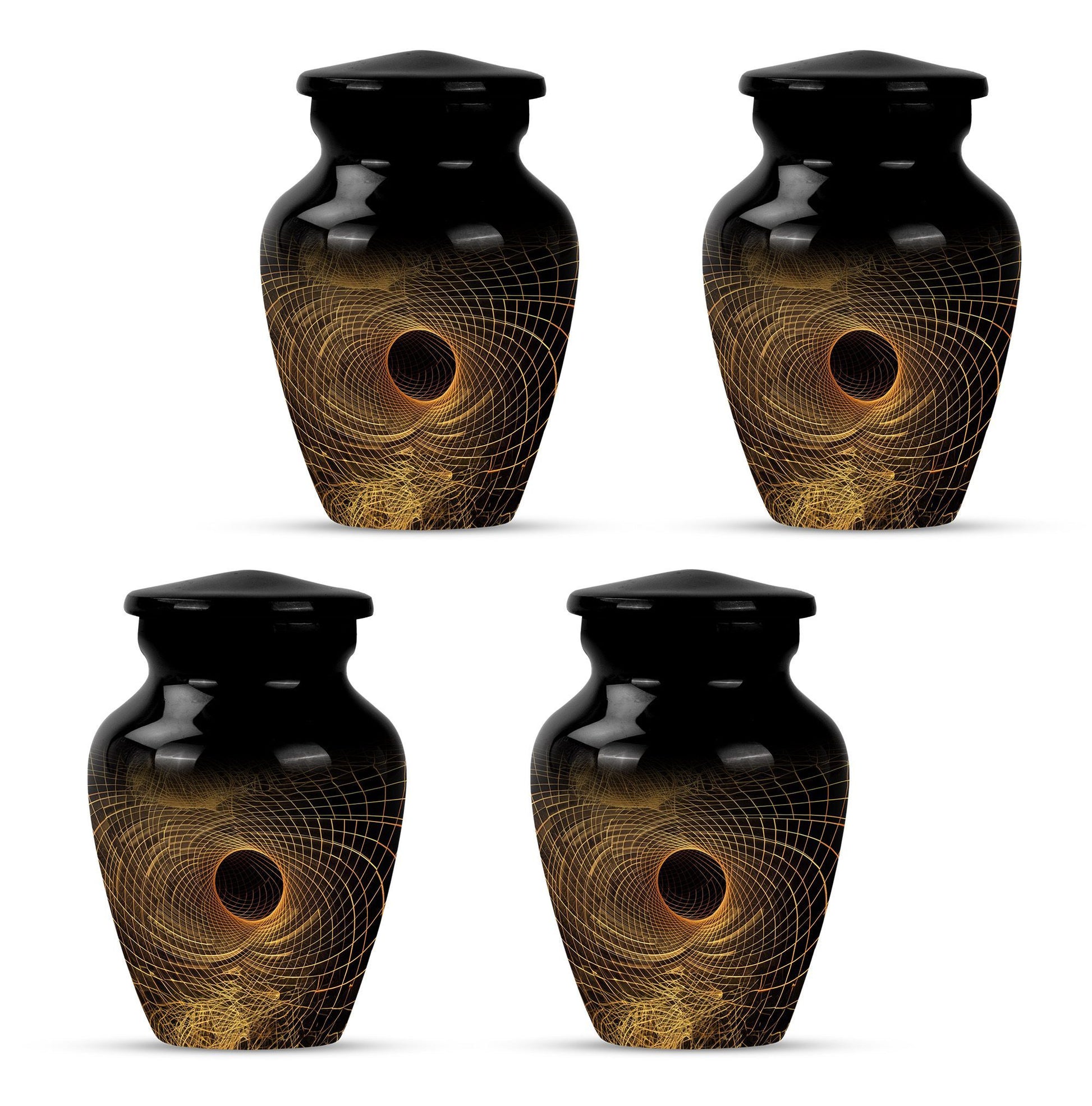 classic spiral urn for adult male ashes