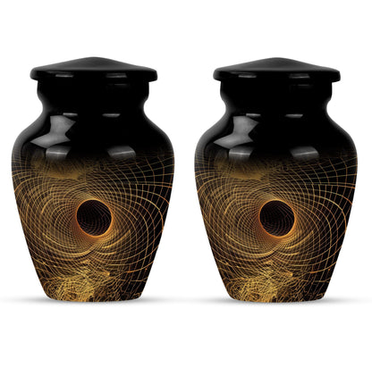 classic spiral urn for adult male ashes