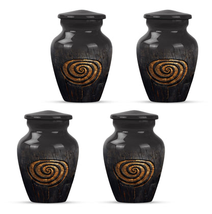 spiral urn for human cremation ashes