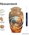 10-inch Spiral Urn