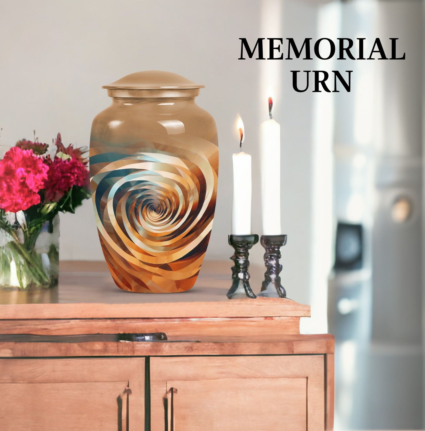 10-inch Spiral Urn