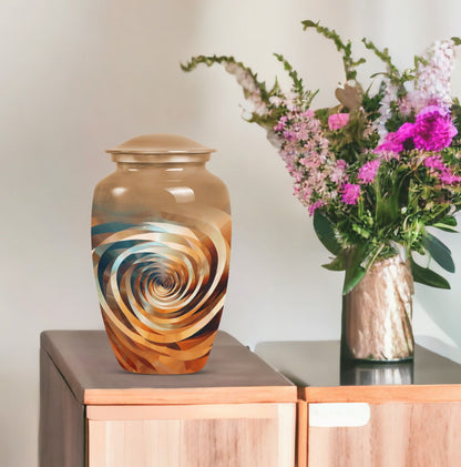 10-inch Spiral Urn