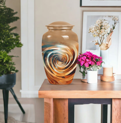 10-inch Spiral Urn