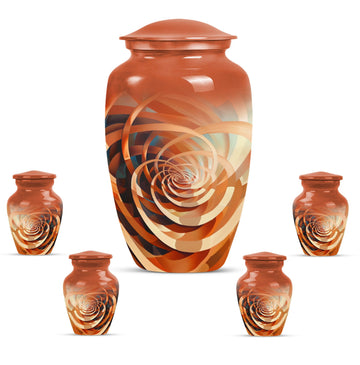 Large Urn with 4 Small Urn