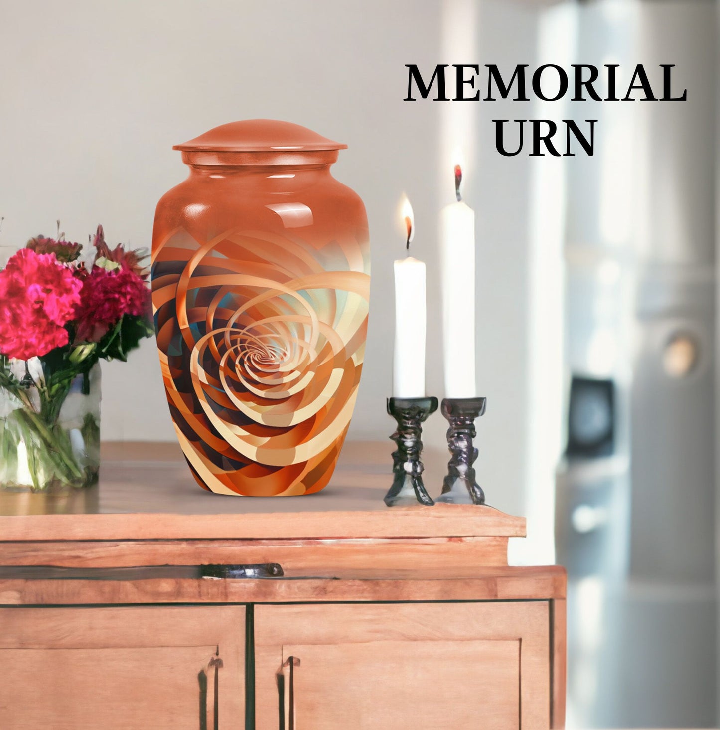Classic 10-inch spiral urn