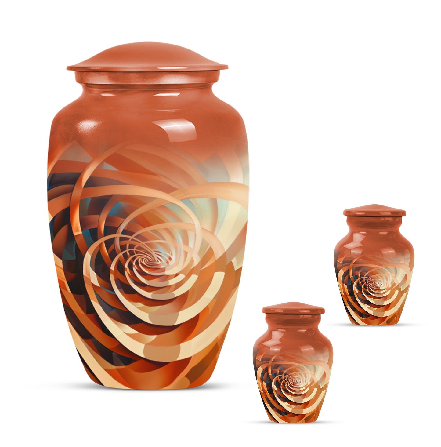 Classic 10-inch spiral urn
