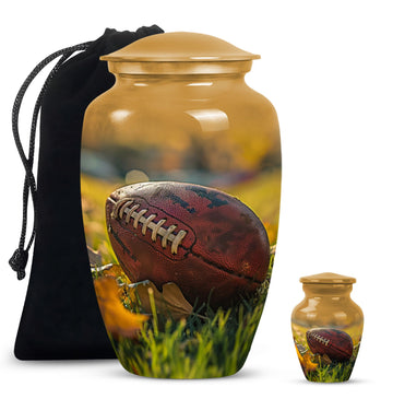 10 inch large Urn with 1 Keepsake 3 Inch Urn