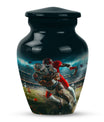 Classic 10-inch football urn, memorial urn 