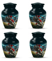 Classic 10-inch football urn, memorial urn 