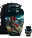 Classic 10-inch football urn, memorial urn 