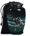 Footboll Urn for cremation funeral