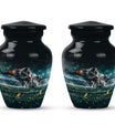 Footboll Urn for cremation funeral