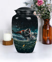 Footboll Urn for cremation funeral