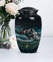 Footboll Urn for cremation funeral