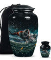 Footboll Urn for cremation funeral