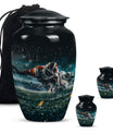Footboll Urn for cremation funeral