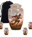 football urn for funeral burial