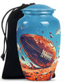 Classic Football Urn for Cremation Ashes.