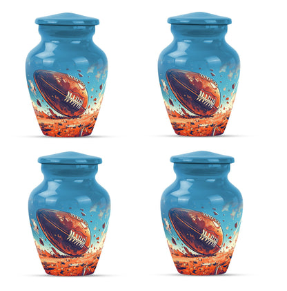 Classic Football Urn for Cremation Ashes.