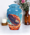 Classic Football Urn for Cremation Ashes.