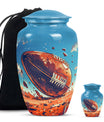 Classic Football Urn for Cremation Ashes.