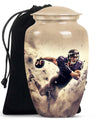 10-inch classic football urn for ashes, 