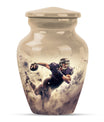10-inch classic football urn for ashes, 