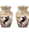 10-inch classic football urn for ashes, 