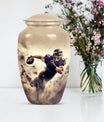 10-inch classic football urn for ashes, 