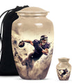 10-inch classic football urn for ashes, 