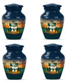 football urn cremation ashes