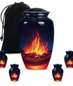 Classic large bornfire cremation urn