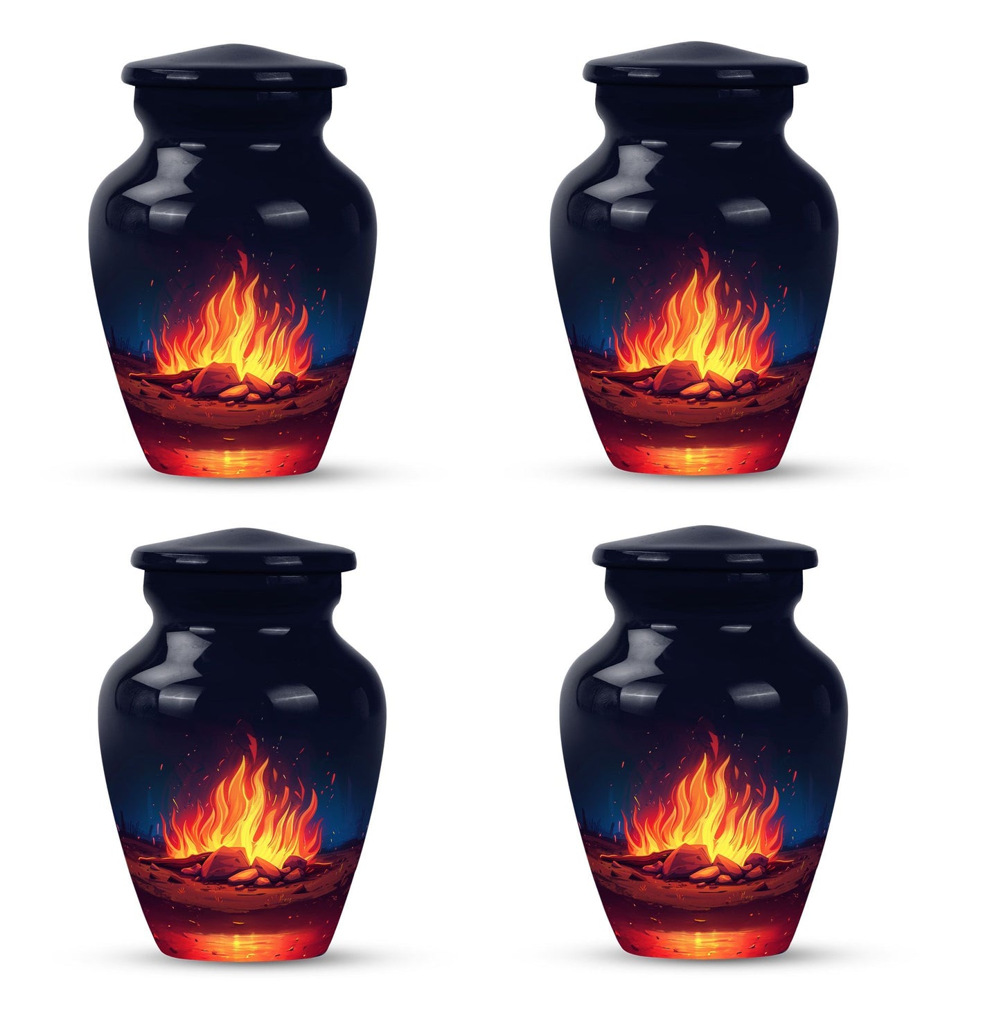 Classic large bornfire cremation urn