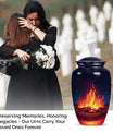 Classic large bornfire cremation urn