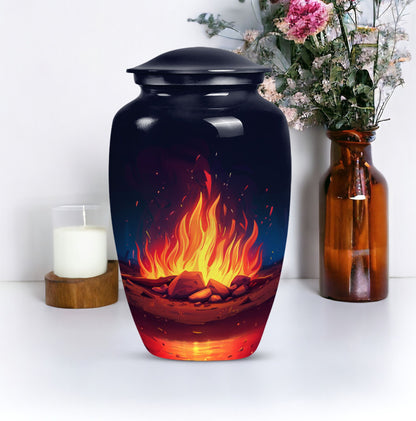 Classic large bornfire cremation urn
