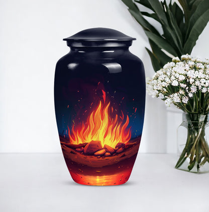 Classic large bornfire cremation urn