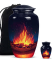 Classic large bornfire cremation urn