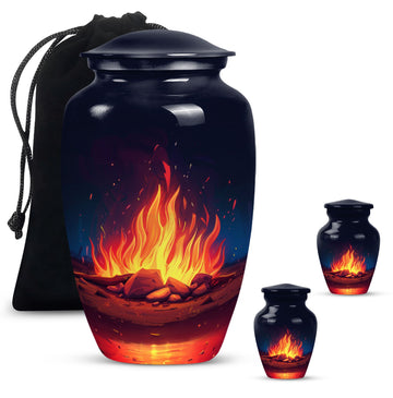 Large Urn with 2 Mini Urn