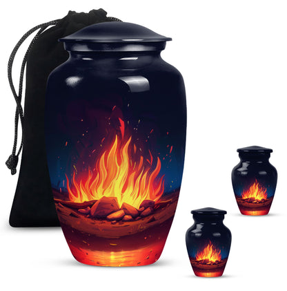 Classic large bornfire cremation urn